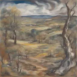 a landscape by John Perceval
