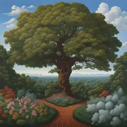 a landscape by Kehinde Wiley