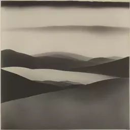 a landscape by Man Ray