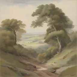 a landscape by Margaret Mee