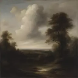 a landscape by Maria Kreyn