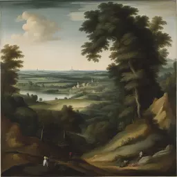 a landscape by Matthias Grünewald