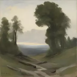 a landscape by Maximilian Pirner