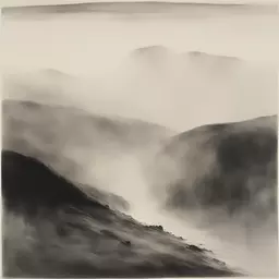 a landscape by Norman Ackroyd