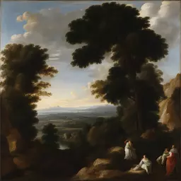 a landscape by Paolo Veronese