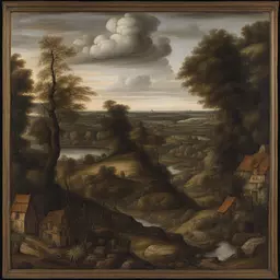 a landscape by Pieter Aertsen