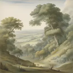 a landscape by Richard Doyle