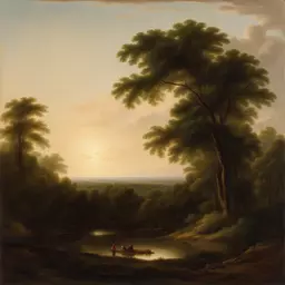a landscape by Robert S. Duncanson