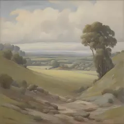 a landscape by Ronald Balfour