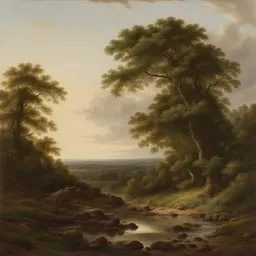 a landscape by Samuel Earp