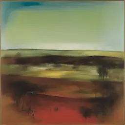 a landscape by Sidney Nolan