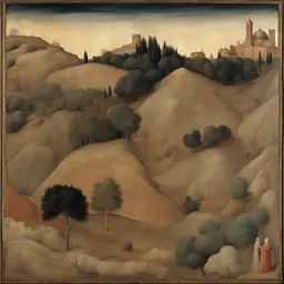 a landscape by Simone Martini