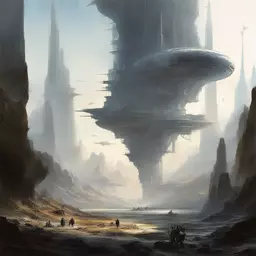 a landscape by Stephan Martiniere