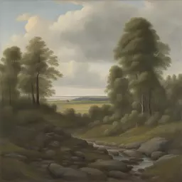a landscape by Sven Nordqvist
