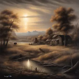 a landscape by Terry Redlin