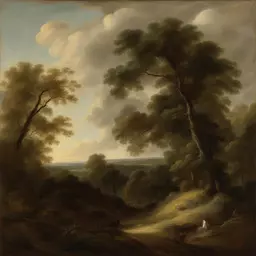 a landscape by Thomas Gainsborough