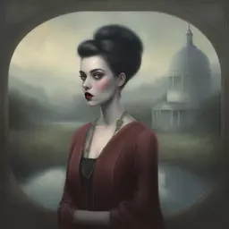 a landscape by Tom Bagshaw