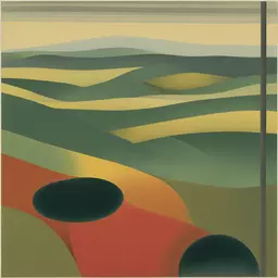 a landscape by Tomma Abts