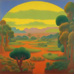 a landscape by Victor Moscoso