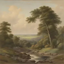 a landscape by W.W. Denslow