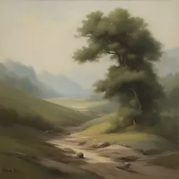 a landscape by Walter Kim