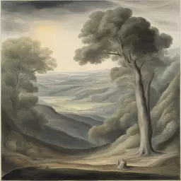 a landscape by William Blake
