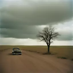 a landscape by Wim Wenders