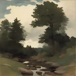 a landscape by Winslow Homer