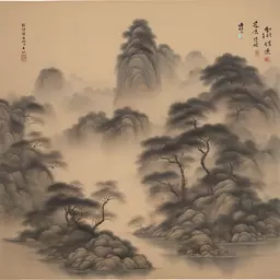 a landscape by Yang Jialun