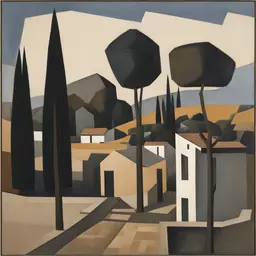 a landscape by Yiannis Moralis