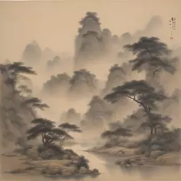 a landscape by Zhichao Cai