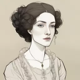 portrait of a woman by Abigail Larson
