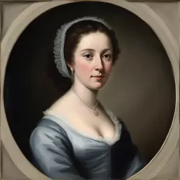 portrait of a woman by Abraham Pether