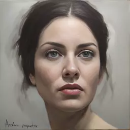 portrait of a woman by Adam Paquette