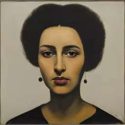 portrait of a woman by Adolph Gottlieb