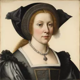 portrait of a woman by Adriaen van Outrecht