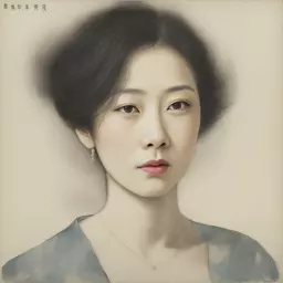 portrait of a woman by Akihiko Yoshida