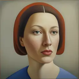 portrait of a woman by Alan Kenny