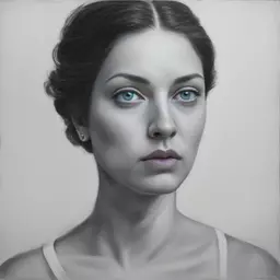 portrait of a woman by Alex Figini