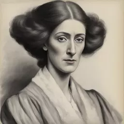 portrait of a woman by Algernon Blackwood