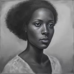 portrait of a woman by Allen Williams