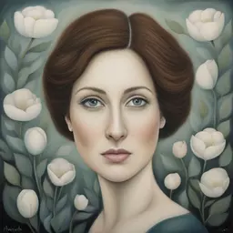 portrait of a woman by Amanda Clark