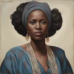 portrait of a woman by Amedee Ozenfant