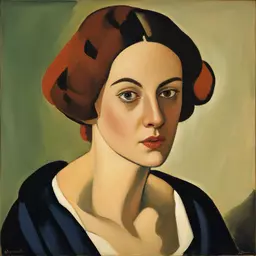 portrait of a woman by Andre Derain