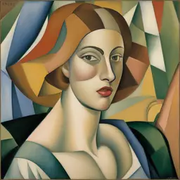 portrait of a woman by André Lhote