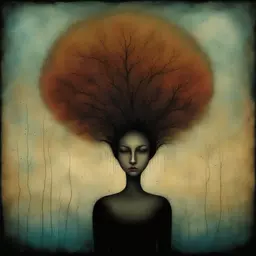 portrait of a woman by Andy Kehoe