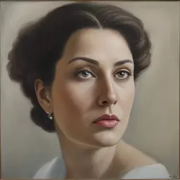 portrait of a woman by Anita Malfatti