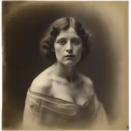 portrait of a woman by Anne Brigman