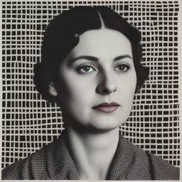 portrait of a woman by Anni Albers