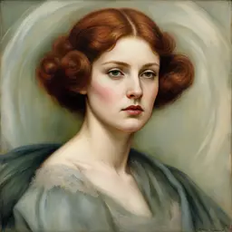 portrait of a woman by Annie Swynnerton